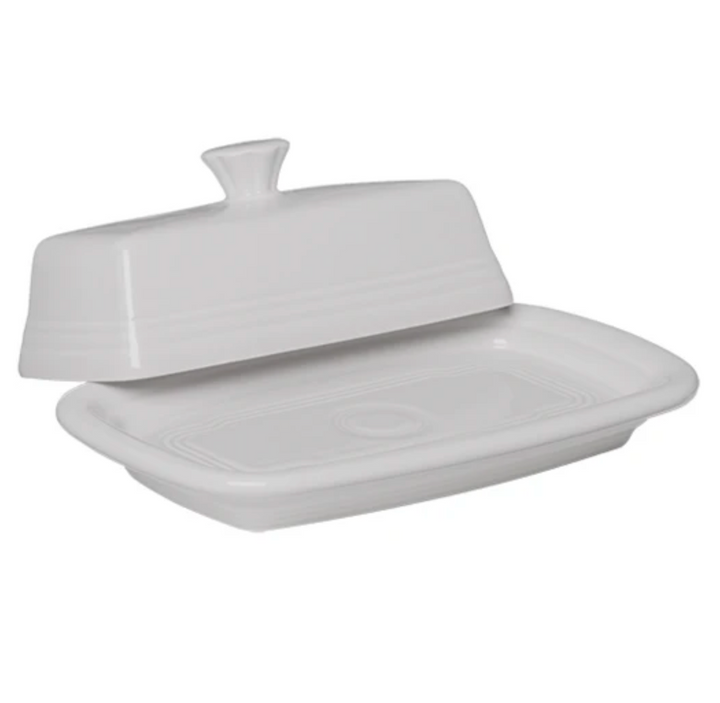 Fiestaware Extra Large Covered Butter Dish 8 1/8" x 5 1/8"
