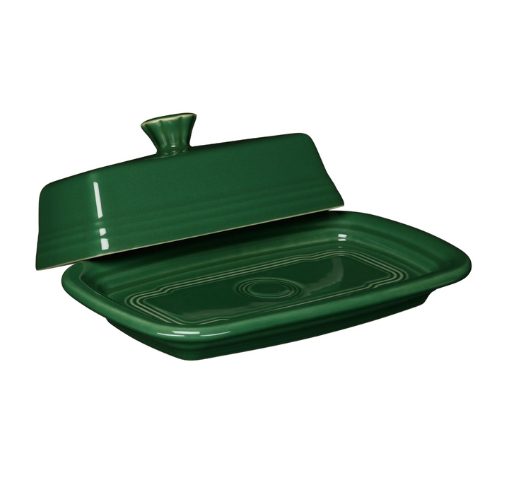 Fiestaware Extra Large Covered Butter Dish 8 1/8" x 5 1/8"