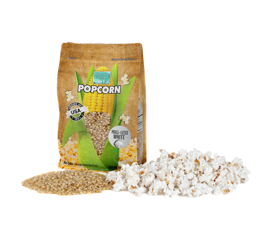 Baby Hull-Less White Popcorn
