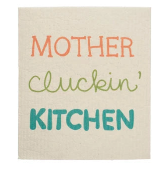 Dishcloth with Saying