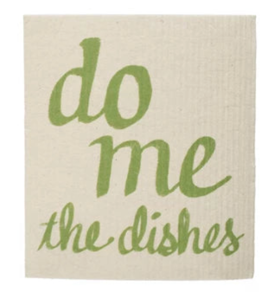 Dishcloth with Saying