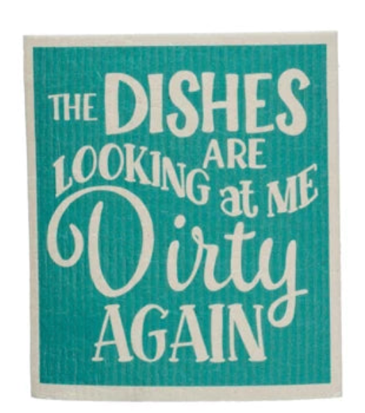 Dishcloth with Saying