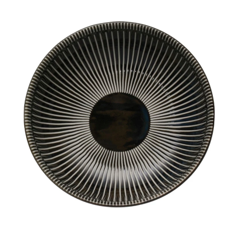 Dark Blue Stoneware Bowls
