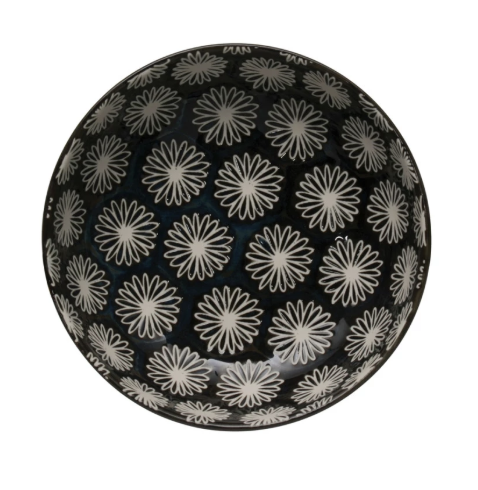 Dark Blue Stoneware Bowls