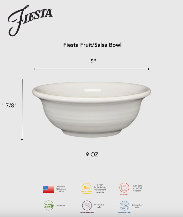 Fiestaware 5" Fruit/Salsa Bowl, 9oz
