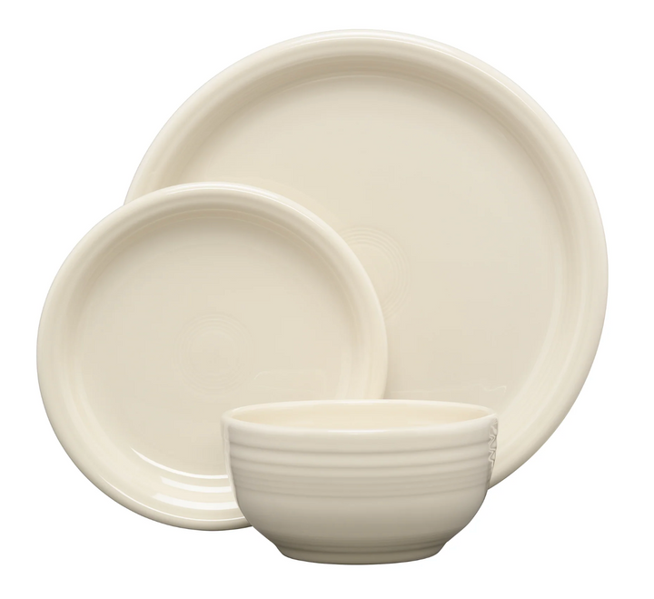 Fiestaware Bistro Coupe 3-Piece Place Setting