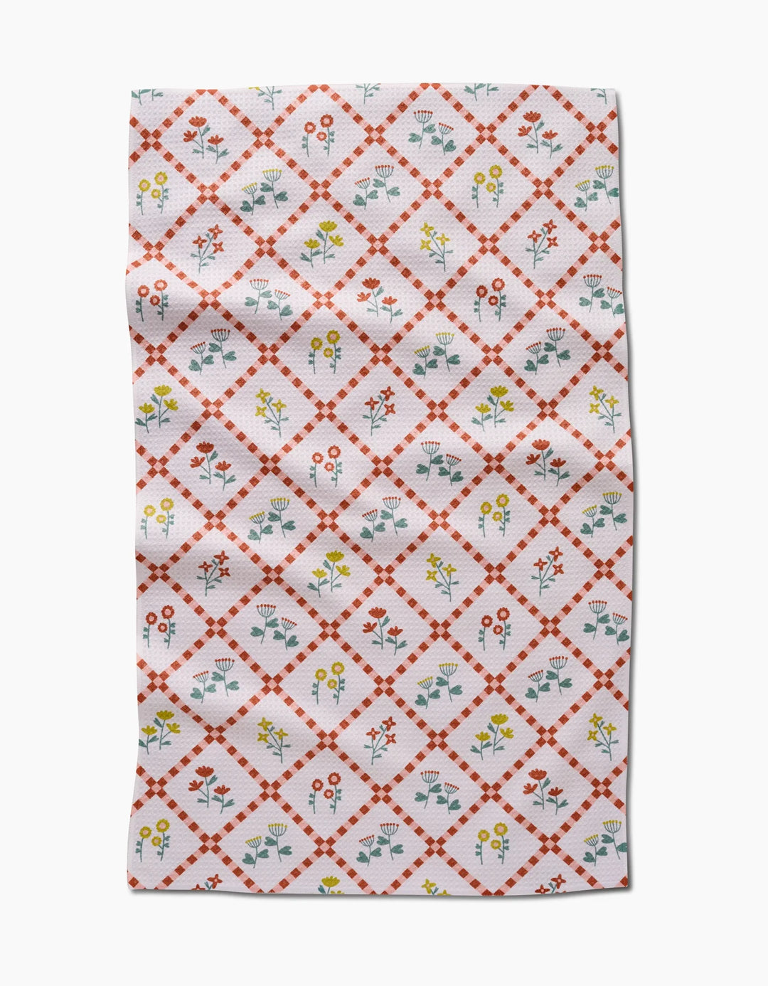 Fall Flowers Kitchen Tea Towel
