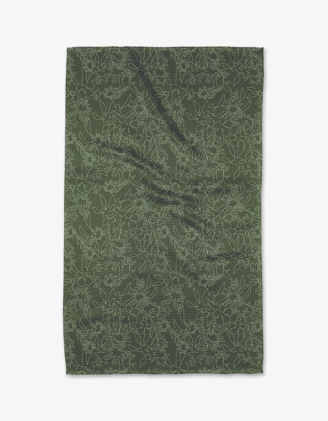 Matcha Florals Kitchen Tea Towel