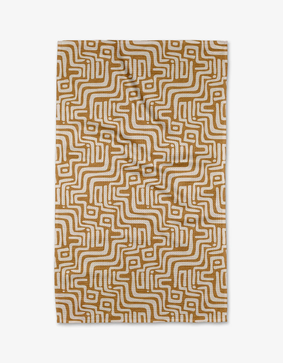 Syncopated Beats Fire Kitchen Tea Towel