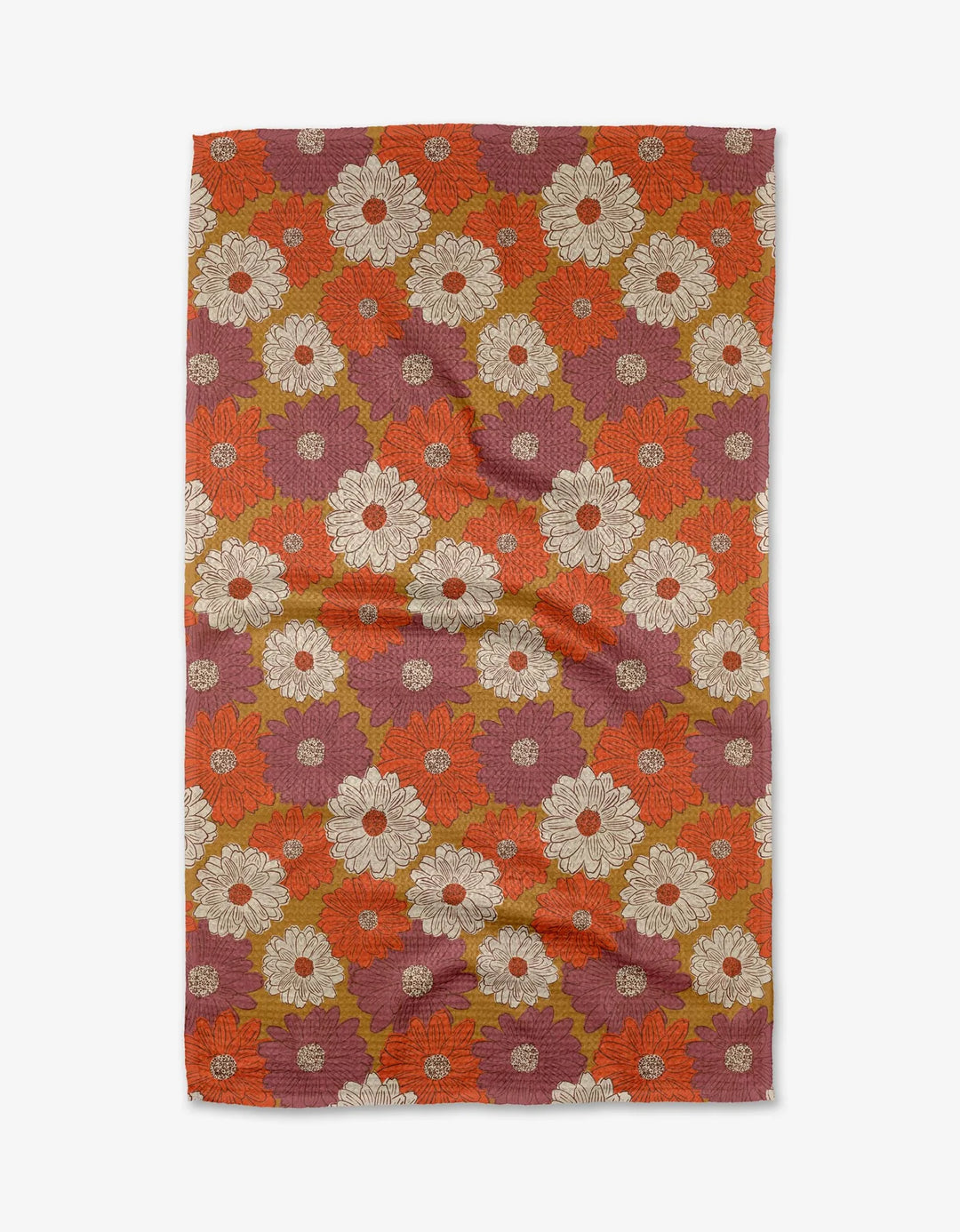 Zinnia Forever Kitchen Tea Towel