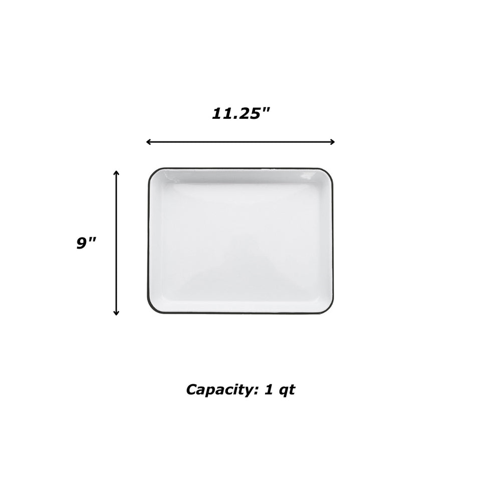 Vintage Small Rectangular Tray