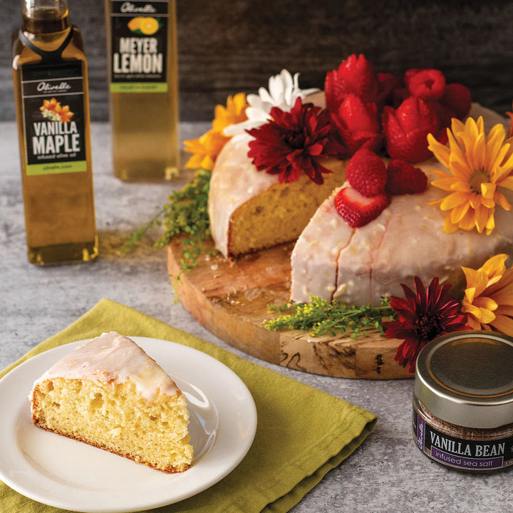 Classic Olive Oil Cake with Lemon Icing Gift Set