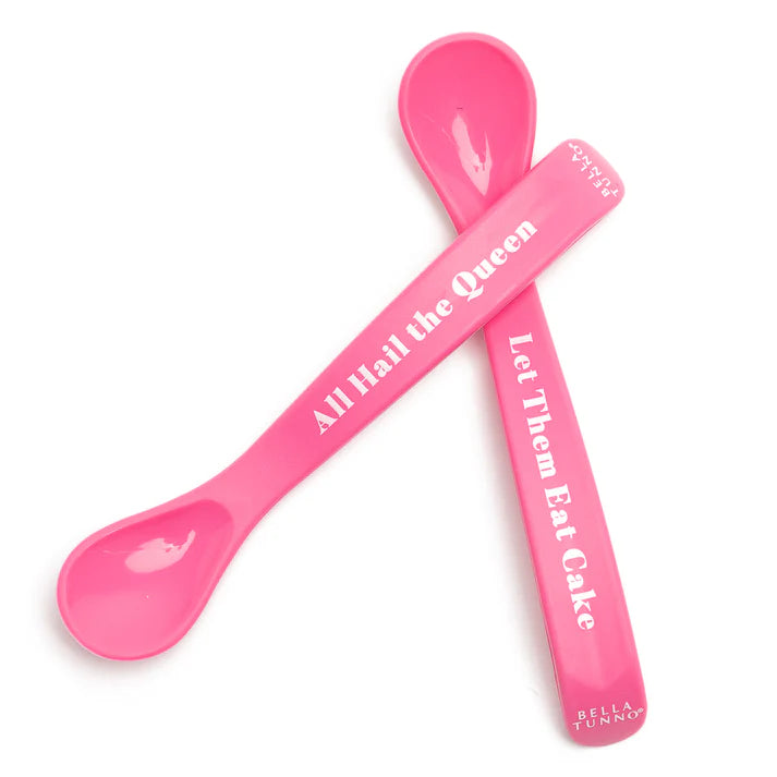 Eat Cake Hail Queen Spoon Set