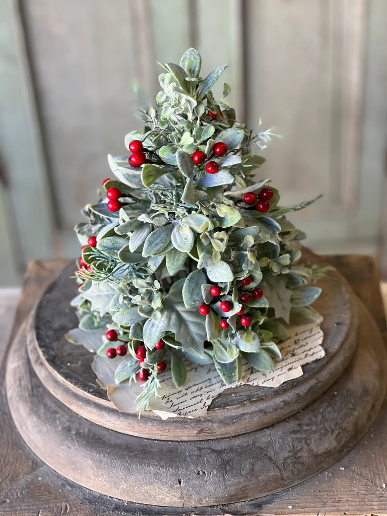 Berry Bright Greens Tree, 9"
