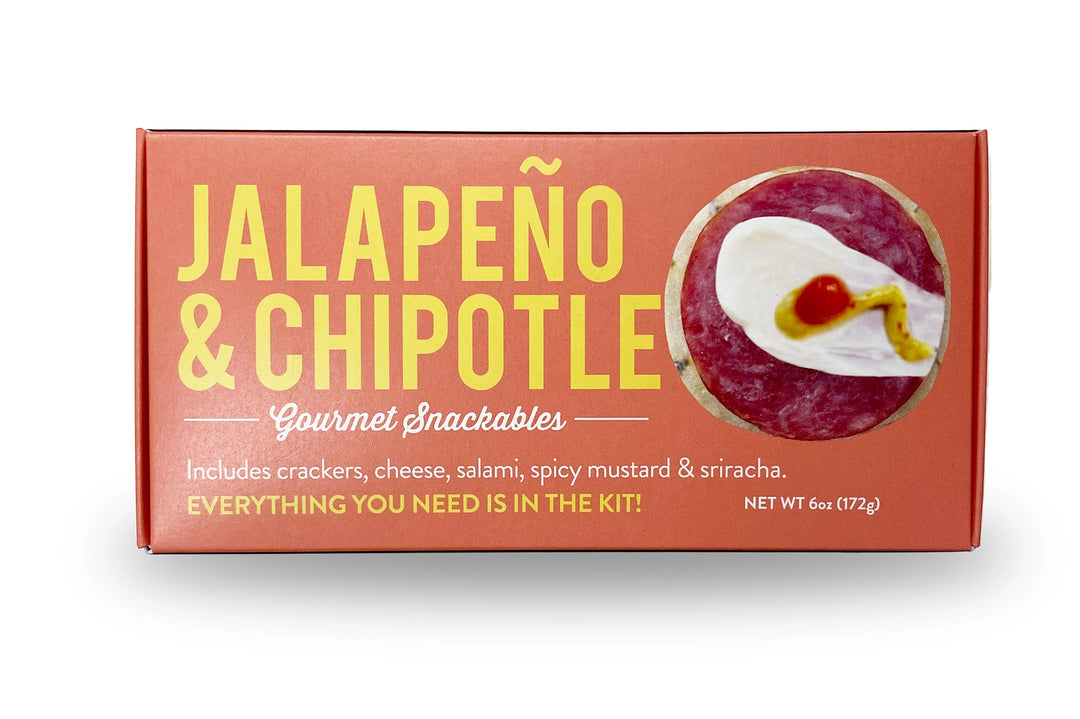 Snackable Jalapeño & Chipotle Crackerology Kit
