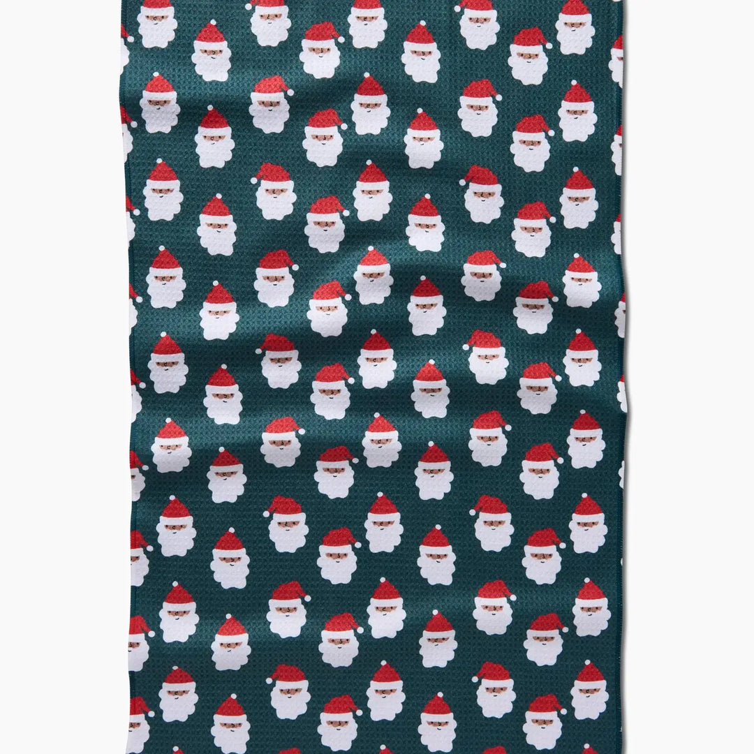 Santa Santa Kitchen Tea Towel