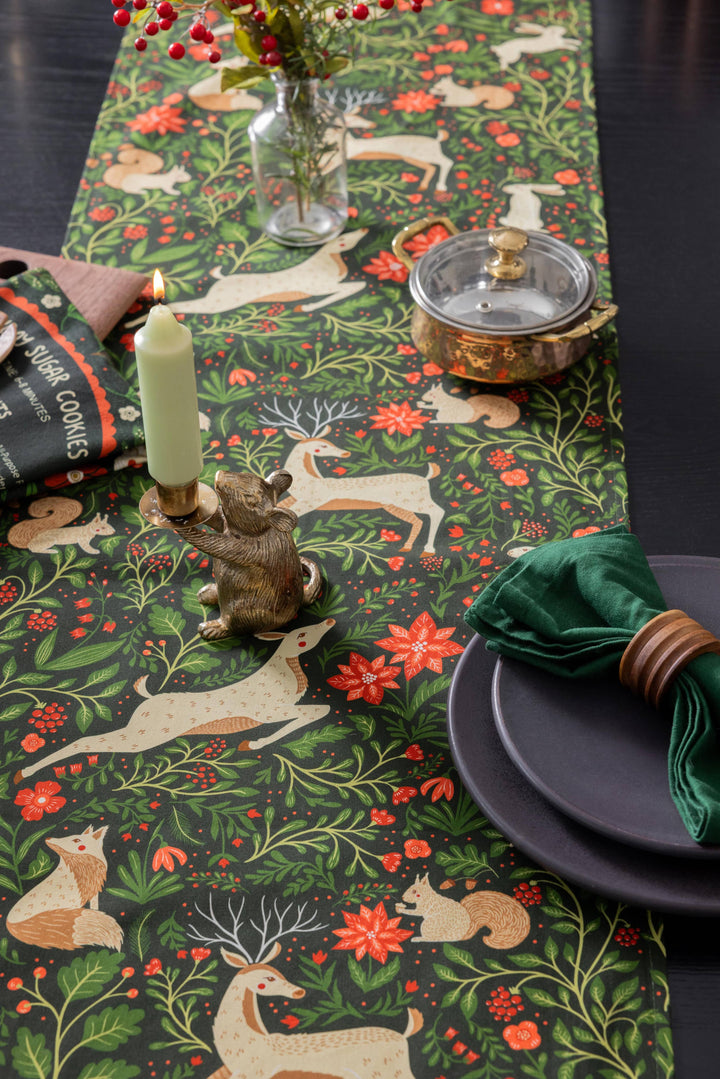Gingiber - Christmas Forest Table Runner