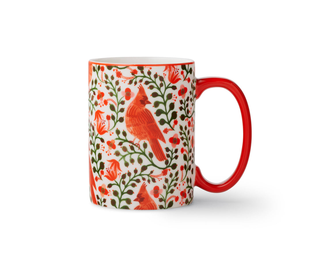 Rifle Paper Co. Cardinals Porcelain Mug