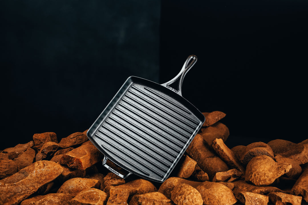 Blacklock 12" Cast Iron Grill Pan