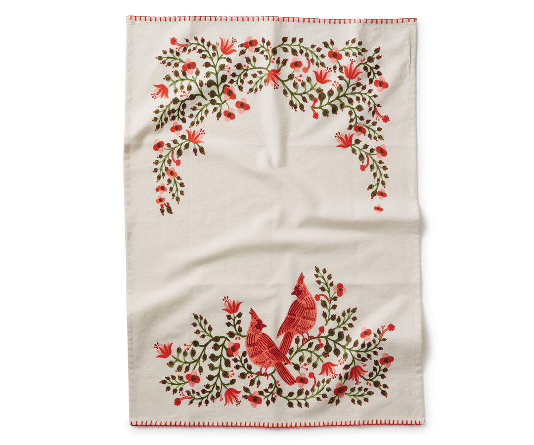Rifle Paper Co. Cardinals Tea Towel