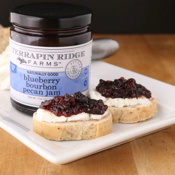 Blueberry Bourbon Pecan Jam