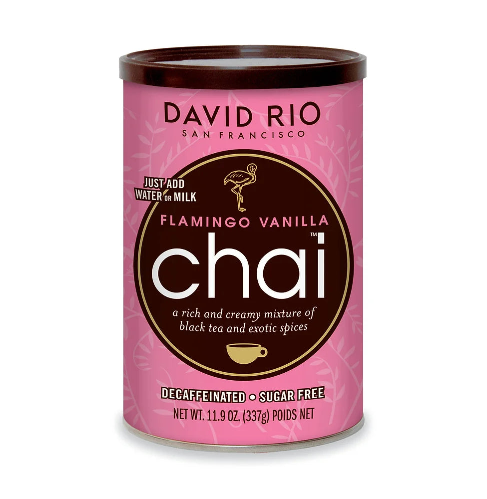Flamingo Vanilla Decaf Sugar-Free Chai Tea by David Rio