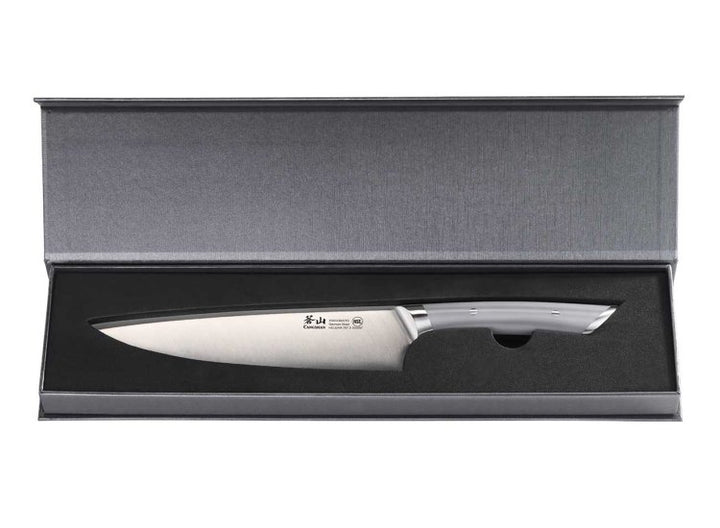 Helena Series 8-Inch Chef's Knife with Grey Handle