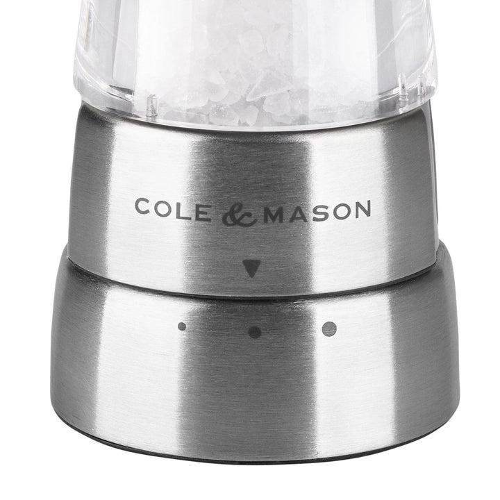 Derwent Salt & Pepper Mill Set, Stainless Steel