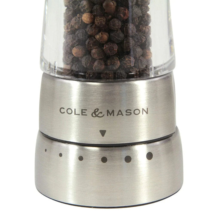 Derwent Pepper Mill, Stainless Steel