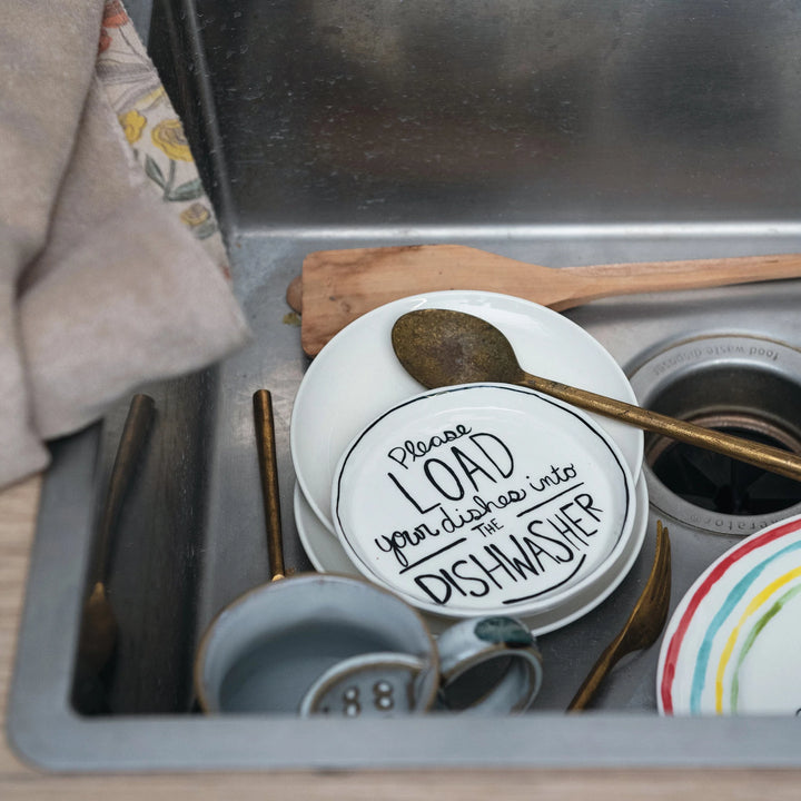 Dishwasher Saying Stoneware Dish