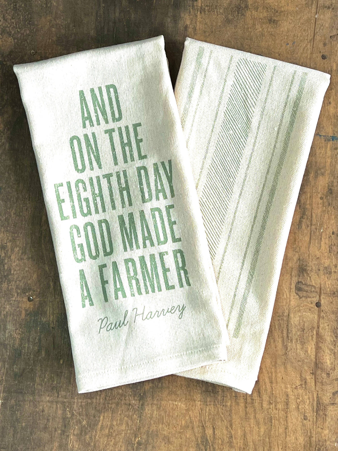 God Made a Farmer Kitchen Towel