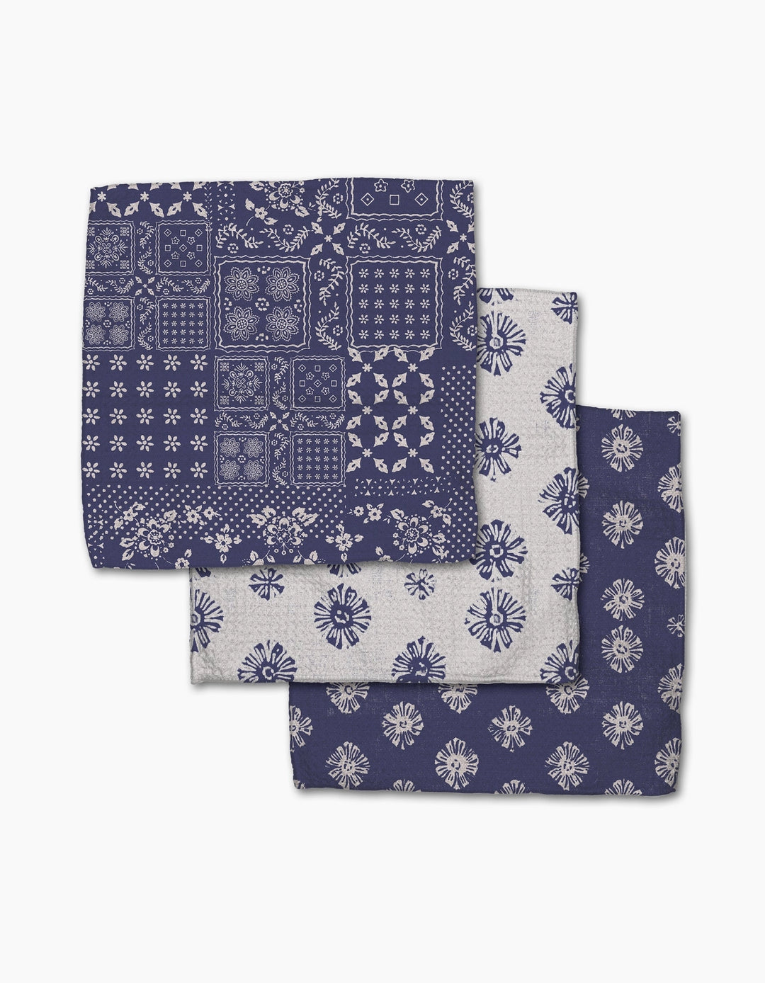 Flowing Ocean - Dishcloth Set of 3