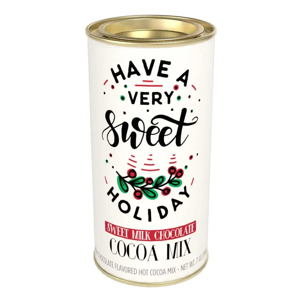 Have a Sweet Holiday Chocolate Cocoa Tin