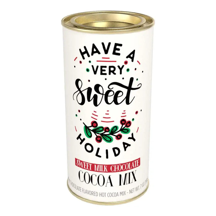 Have a Sweet Holiday Chocolate Cocoa Tin