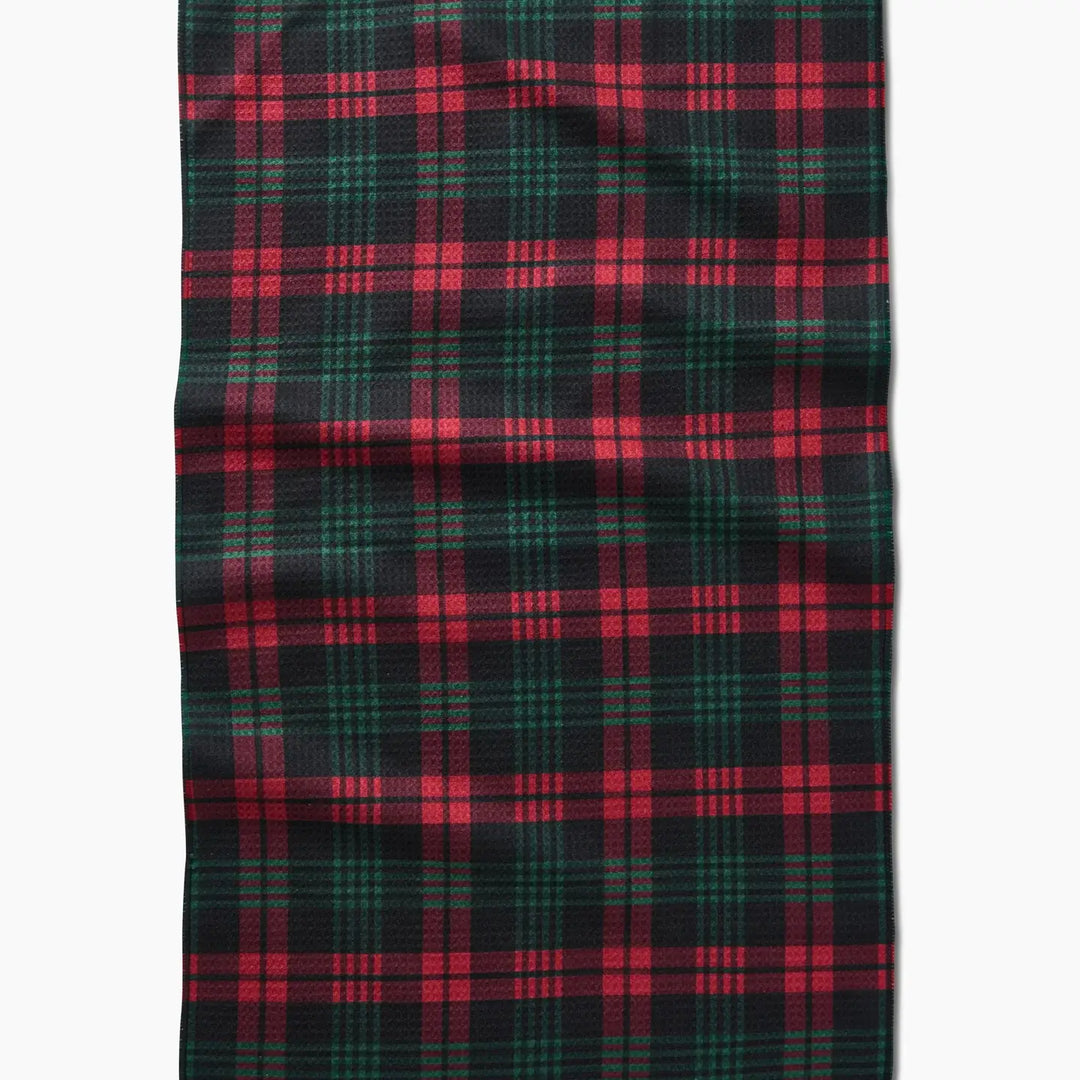 Very Merry Plaid Kitchen Tea Towel