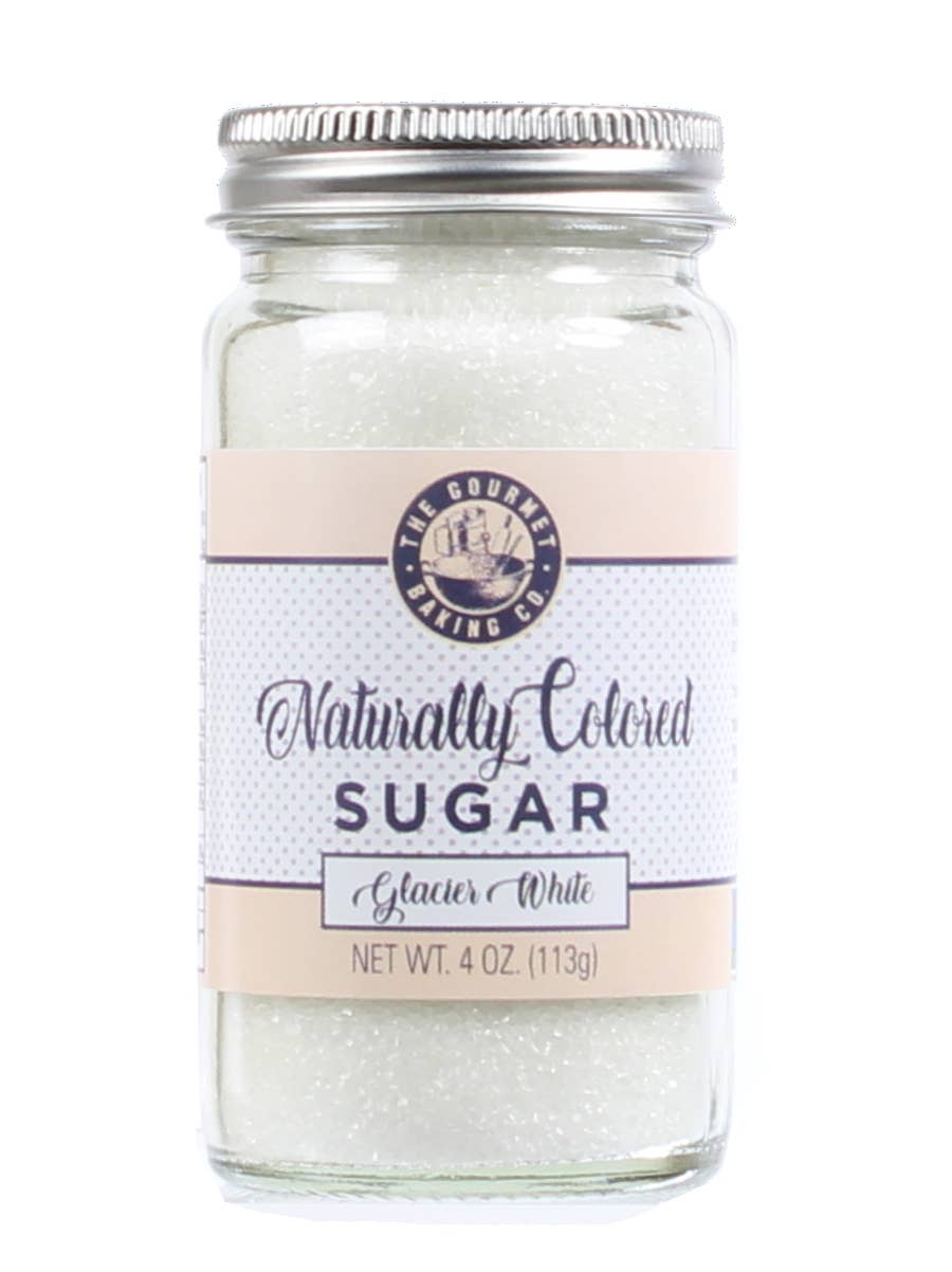 Naturally Colored White Glacier Sugar 4oz