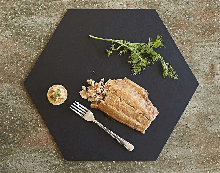 Epicurean Hexagon Slate Serving Boards