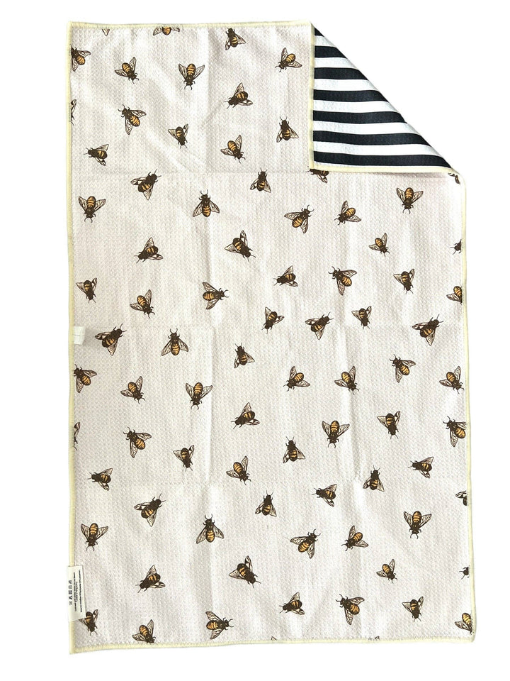 Crae.Home Milk and Honey Reversible Hand Towel
