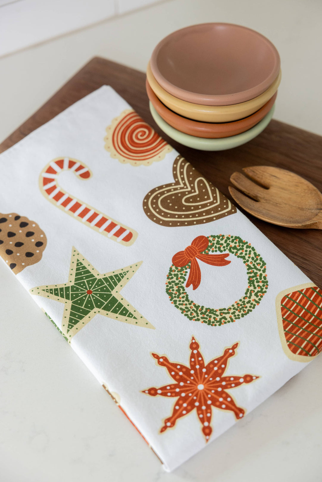 Gingiber - Christmas Cookies Tea Towel