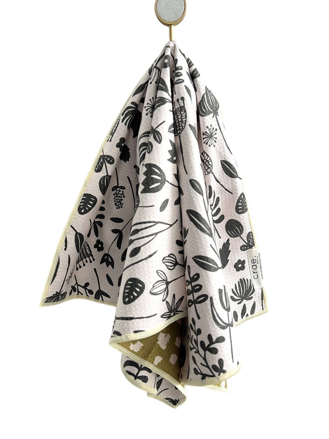Crae.Home Vintage Highway Reversible Hand Towel