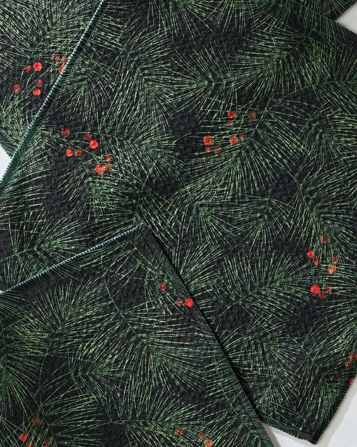 Evergreen Pine Dishcloth Set of 3
