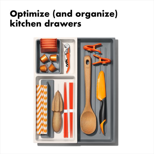 OXO Expandable Kitchen Drawer Organizer