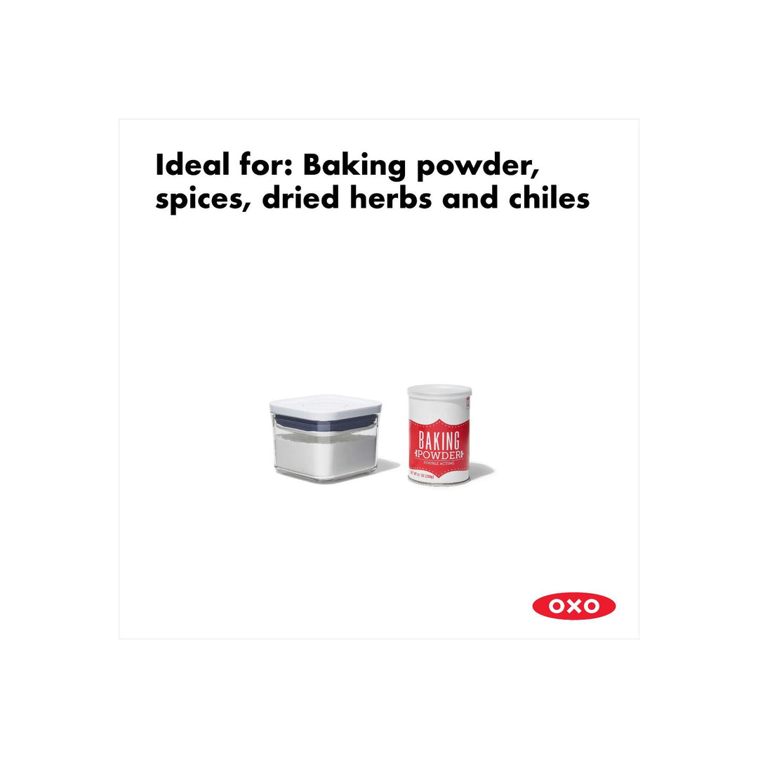 OXO POP Container - Small Square Mini (0.4 Qt.)