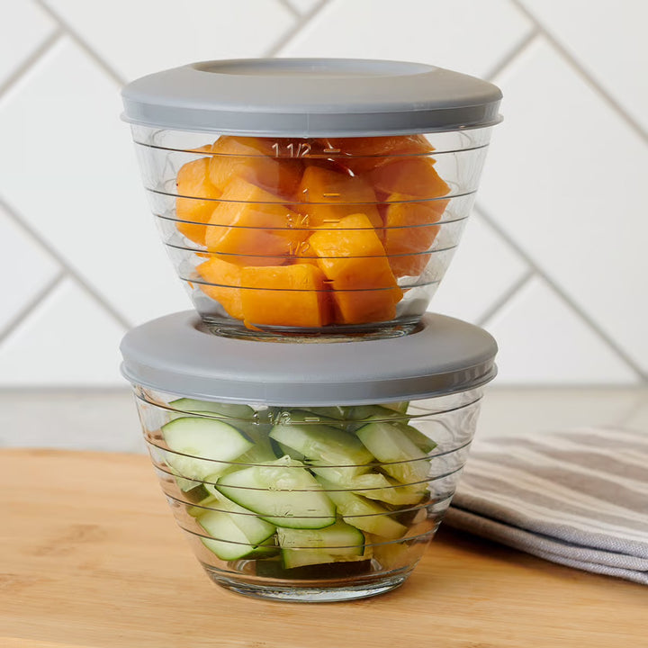 Anchor Hocking Glass Dish with Lid