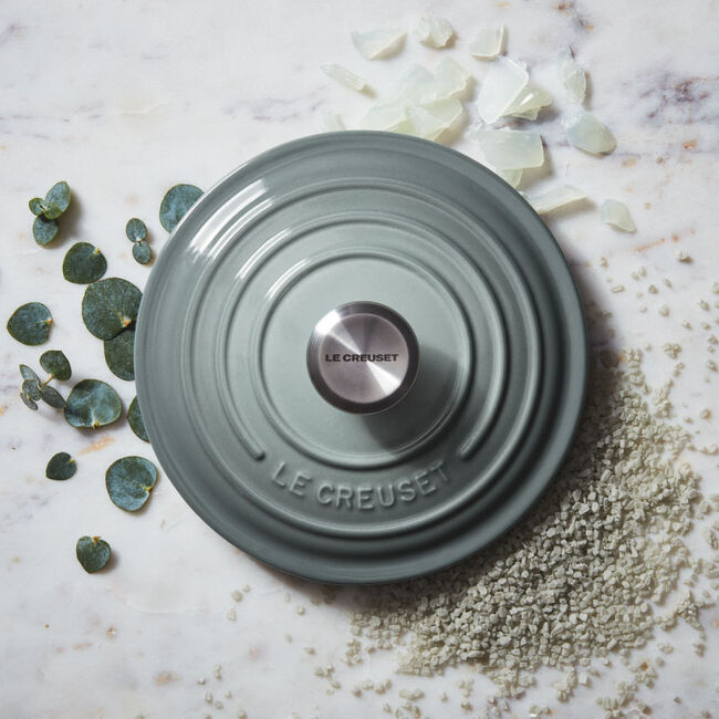 Le Creuset Signature Round Dutch Oven 5.5qt - Sea Salt