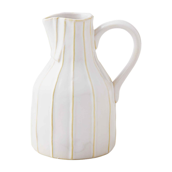 Textured Stoneware Pitchers
