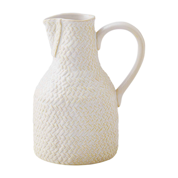 Textured Stoneware Pitchers