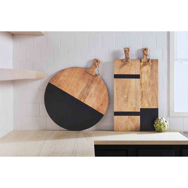 One Stripe Black Long Serving Board