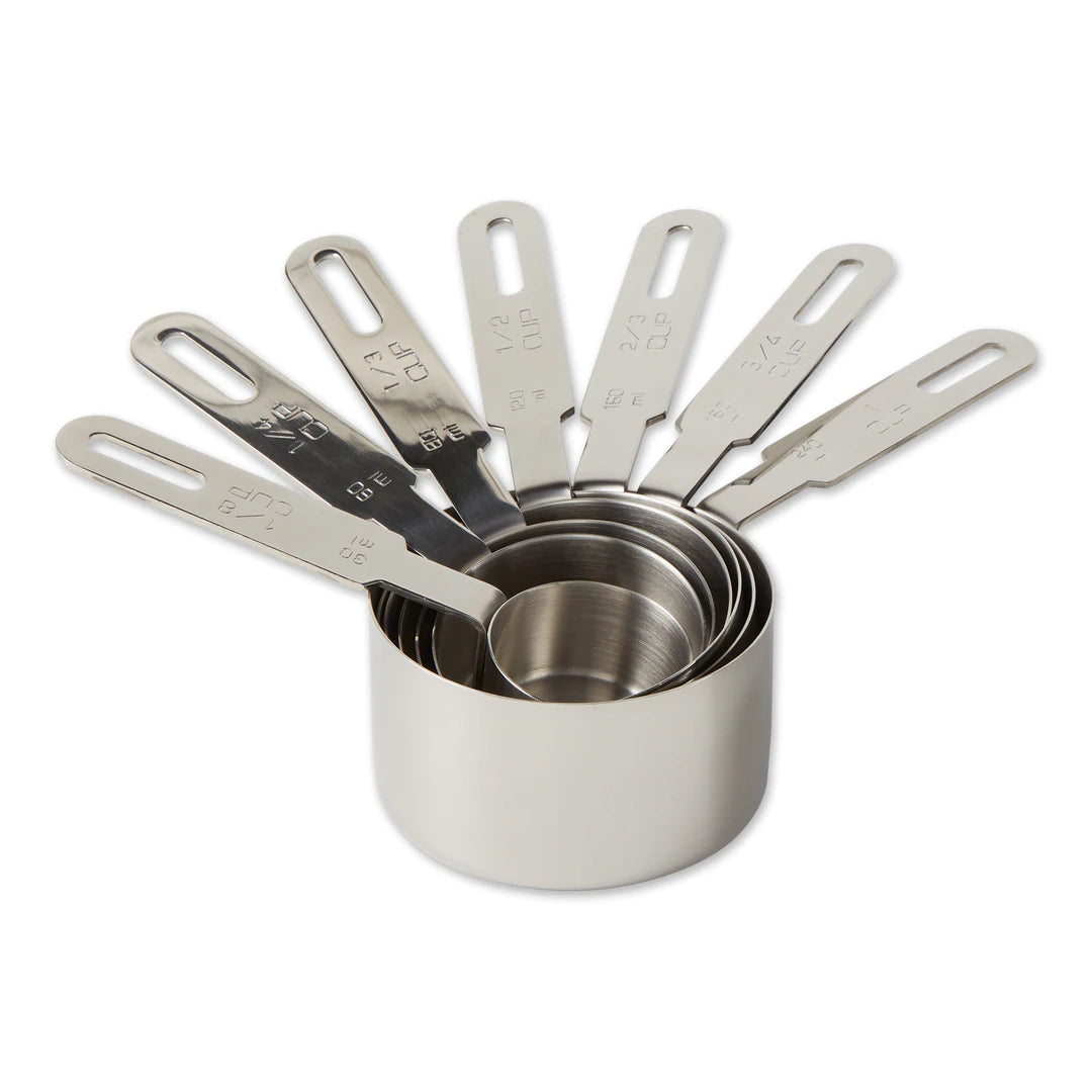 RSVP 7-Piece Stainless Steal Measuring Cup Set – The Cook's Nook