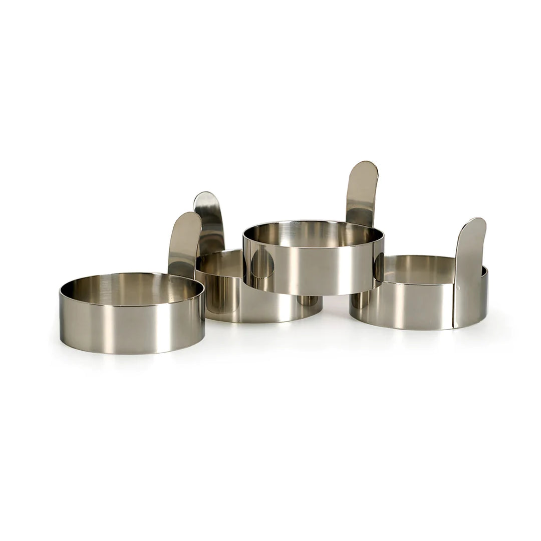 RSVP 4-Piece Egg Ring Set